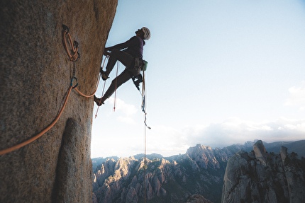 Corsica Bavella, Punta Lunarda, Arthur Delicque, Hugo Parmentier, Symon Welfringer - The first ascent of 'Resurrection' on Punta Lunarda in the Bavella massif of Corsica (Hugo Parmentier, Symon Welfringer autumn 2025) Corsica Bavella, Punta Lunarda, Arthur Delicque, Hugo Parmentier, Symon Welfringer - The first ascent of 'Resurrection' on Punta Lunarda in the Bavella massif of Corsica (Hugo Parmentier, Symon Welfringer autumn 2025)