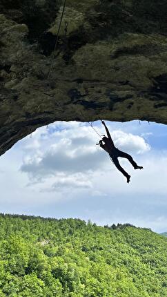 Ginedryo Collepardo drytooling - Massimo Tofani su 'Friends of dry' a Ginedryo, Collepardo