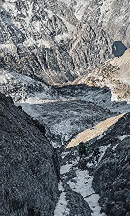Cima Maubert, Valle Gesso Alpi Marittime, Matteo Cavallo, Paolo Cavallo - L'apertura di 'Chicken Way' alla parete Nord della Cima Maubert (2865m) in Valle Gesso (Matteo Cavallo, Paolo Cavallo 23/11/2024)