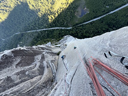 Raimundo De Andraca, Fernanda Carabias establish new climb on La Zaranda in Patagonia