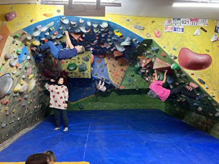 Ucraina - La palestra d'arrampicata Vertical a Kharkiv in Ucraina