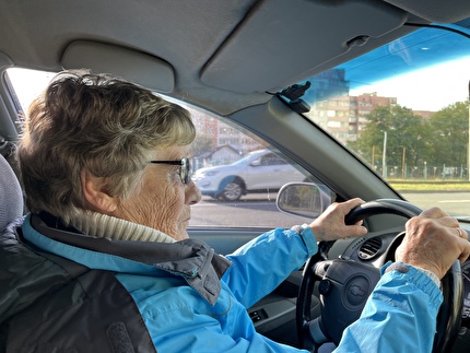 Ucraina - Liliya Samsonova al volante