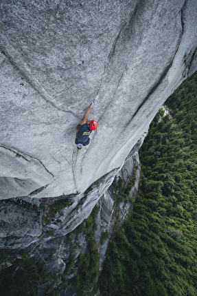 Connor Herson Squamish - Connor Herson su 'Drifters Escape' (5.15a/9a+) a Squamish, Canada