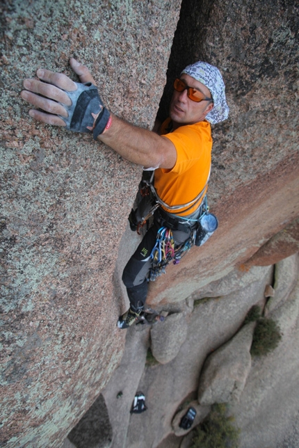 USA Climbing Trip - Marcello Sanguineti su Lower Progressive