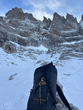 Cima Brenta, Dolomiti di Brenta, Tomas Franchini, Silvestro Franchini - Una ripetizione de 'La via che non c’è' alla Cima Brenta, Dolomiti di Brenta (Emanuele Andreozzi, Claus Haberta, Silvestro Franchini 20/12/2025) Cima Brenta, Dolomiti di Brenta, Tomas Franchini, Silvestro Franchini - Una ripetizione de 'La via che non c’è' alla Cima Brenta, Dolomiti di Brenta (Emanuele Andreozzi, Claus Haberta, Silvestro Franchini 20/12/2025)