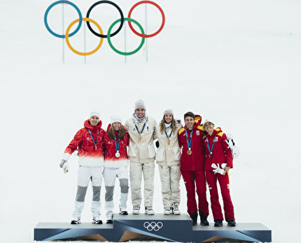 Emily Harrop & Thibault Anselmet vincono la Staffetta Mista dello Sci Alpinismo ai Giochi Olimpici di Milano Cortina 2026