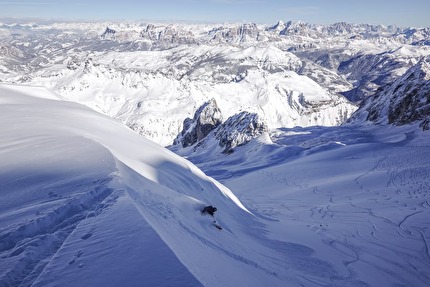 Dolomiti scialpinismo - Dolomiti scialpinismo: Marmolada