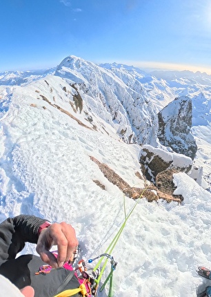 Charles Dubouloz - Charles Dubouloz in solitaria sulla parete ovest del Pic du Midi d’Ossau 25-26/02/2026