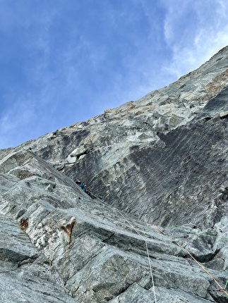 Aiguille Orientale du Soreiller, Écrins - The first ascent of 'Y’a comme un pecker dans la soupe' on the north face Aiguille Orientale du Soreiller in the Écrins massif (Melvin Bou, Kilian Moni, Étienne Poteaux 2-3/03/2026)