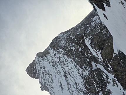 Cervino Naso di Zmutt, Matteo Della Bordella, Giacomo Mauri - L'invernale della 'Gogna-Cerruti' al Naso di Zmutt del Cervino (Matteo Della Bordella, Giacomo Mauri 07-08/03/2026)