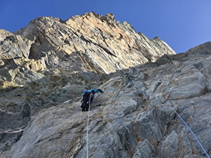 Cervino Naso di Zmutt, Matteo Della Bordella, Giacomo Mauri - L'invernale della 'Gogna-Cerruti' al Naso di Zmutt del Cervino (Matteo Della Bordella, Giacomo Mauri 07-08/03/2026)