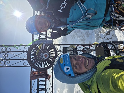Cervino Naso di Zmutt, Matteo Della Bordella, Giacomo Mauri - L'invernale della 'Gogna-Cerruti' al Naso di Zmutt del Cervino (Matteo Della Bordella, Giacomo Mauri 07-08/03/2026)