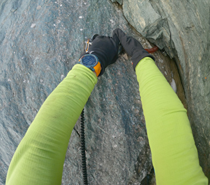Grossglockner, Austria, Radoslav Groh, Juraj Koreň - Juraj Koreň climbing pitch 7 during the first ascent of 'Kaiser Direct' on the south face of Großglockner in Austria (Radoslav Groh, Juraj Koreň 07/03/2026) Grossglockner, Austria, Radoslav Groh, Juraj Koreň - Juraj Koreň climbing pitch 7 during the first ascent of 'Kaiser Direct' on the south face of Großglockner in Austria (Radoslav Groh, Juraj Koreň 07/03/2026)