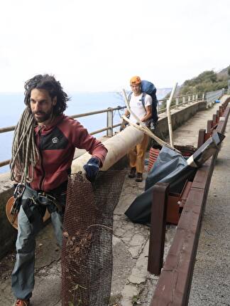 Costiera Trieste - Sabato 13 marzo 2026 nella storica falesia triestina Costiera si è tenuta una giornata di pulizia, organizzata dall'associazione Progetto Verticale Trieste.