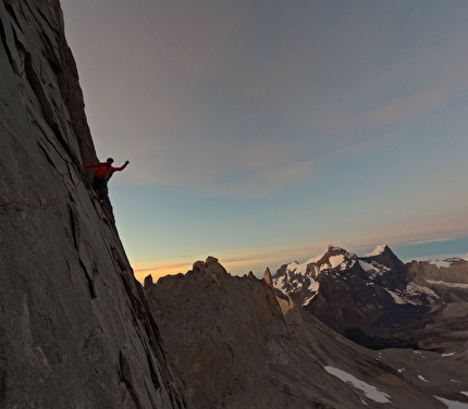 Torres del Paine, Chile, Rafa Gómez Lorente, Tasio Martín - Rafa Gómez Lorente & Tasio Martín making the Torres del Paine traverse, aka 'Travesía Doble M' (02/2026)
