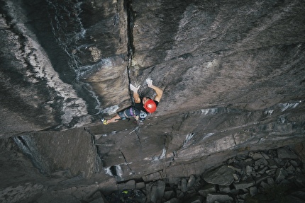 Connor Herson stampa Crown Royale a Jøssingfjord in Norvegia