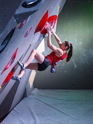 Coppa Italia Boulder 2026 - Caterina Dal Zotto, Coppa Italia Boulder 2026 al Crazy Center di Prato