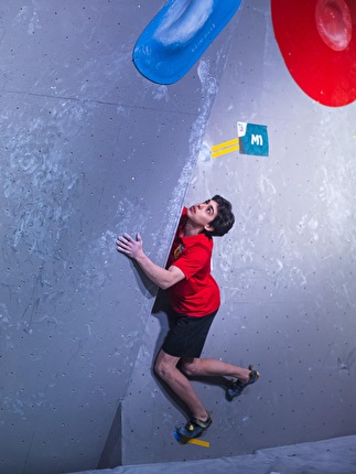 Coppa Italia Boulder 2026 - Niccolò Antony Salvatore, Coppa Italia Boulder 2026 al Crazy Center di Prato