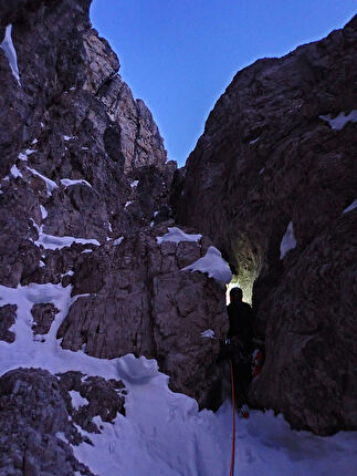 Vertical Pleasure, Cima Tosa Dolomiti di Brenta, Ruggero Samanden, Emanuele Andreozzi - L'apertura di 'Vertical Pleasure' alla Cima Tosa nelle Dolomiti di Brenta (Ruggero Samanden, Emanuele Andreozzi 10-11/03/2026)