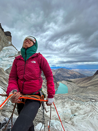 South African route, Central Tower of Paine, Torres del Paine, Patagonia, Julia Cassou, Amelie Kühne, Belen Prados, Caro North - The first all-female ascent of the 'South African route' on the Central Tower of Paine, Torres del Paine, Patagonia (Julia Cassou, Amelie Kühne, Belen Prados, Caro North)