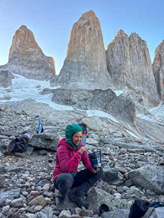 South African route, Central Tower of Paine, Torres del Paine, Patagonia, Julia Cassou, Amelie Kühne, Belen Prados, Caro North - The first all-female ascent of the 'South African route' on the Central Tower of Paine, Torres del Paine, Patagonia (Julia Cassou, Amelie Kühne, Belen Prados, Caro North)