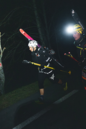 Haute Route Chamonix - Zermatt, William Boffelli, Mathéo Jacquemoud - William Boffelli e Mathéo Jacquemoud mentre attraversano l'Haute Route Chamonix - Zermatt in 13:27:49.