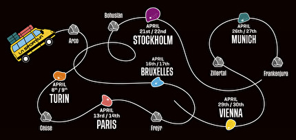La Sportiva Climb World Tour 2026, parte da Torino la tournée per unire l'arrampicata indoor e outdoor