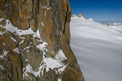 Tête de Biselx, Fay Manners, Ella Wright - The first ascent of 'La Muse du Trient' on Tête Biselx, Switzerland (Fay Manners, Ella Wright 3-4/04/2026)