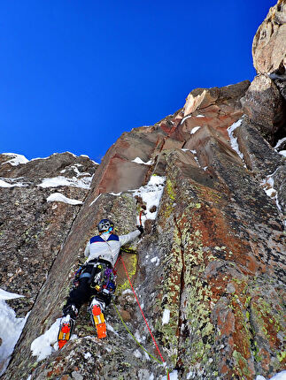 Mixed Mochental, Sasso Rotto, Lagorai, Dolomiti, Emanuele Andreozzi, Ruggero Samaden - L'apertura di 'Mixed Mochental' al Sasso Rotto in Lagorai, Dolomiti (Emanuele Andreozzi, Ruggero Samaden 13/02/2026)