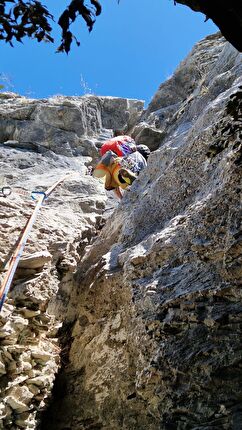 Via Giulio Regeni Monte Garda (Christian Confente, Lodovico Gaspari, Manuel Leorato - Sulla via 'Giulio Regeni' al Monte Garda (Christian Confente, Lodovico Gaspari, Manuel Leorato)