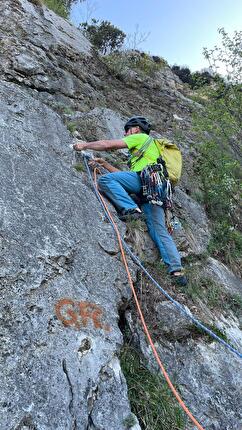 Via Giulio Regeni Monte Garda (Christian Confente, Lodovico Gaspari, Manuel Leorato - Sulla via 'Giulio Regeni' al Monte Garda (Christian Confente, Lodovico Gaspari, Manuel Leorato)