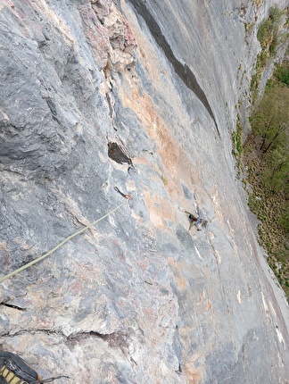 Nubivagare, Monte Roccandagia, Alpi Apuane - L'apertura di 'Nubivagare, tra sogni e idee' al Monte Roccandagia nelle Alpi Apuane (Filippo Arigoni, Sara Miliani, Luca Morosi)