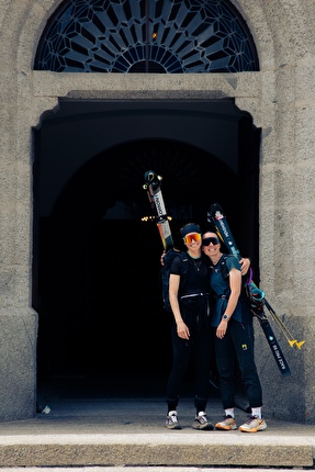 Haute Route Chamonix - Zermatt, Marie Pollet-Villard, Laurie Renoton - Marie Pollet-Villard & Laurie Renoton setting the FKT on the Haute Route Chamonix - Zermatt on 10/04/2026 in 20:30