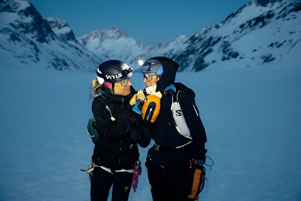 Haute Route Chamonix - Zermatt, Marie Pollet-Villard, Laurie Renoton - Marie Pollet-Villard & Laurie Renoton setting the FKT on the Haute Route Chamonix - Zermatt on 10/04/2026 in 20:30
