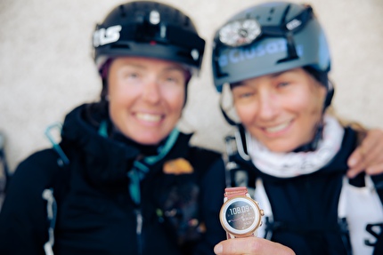 Haute Route Chamonix - Zermatt, Marie Pollet-Villard, Laurie Renoton - Marie Pollet-Villard & Laurie Renoton setting the FKT on the Haute Route Chamonix - Zermatt on 10/04/2026 in 20:30