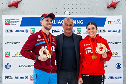 Agnese Fiorio e Matteo Zurloni i Campioni Italiani Speed 2026