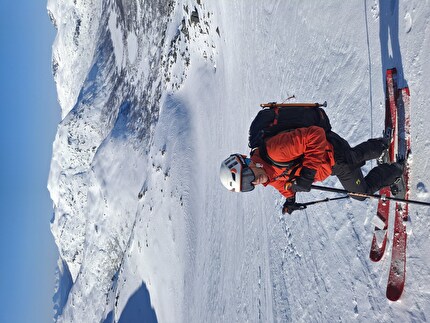 Scialpinismo Nordland Norvegia - Scialpinismo attorno a Narvik nel Nordland in Norvegia: Rivtind (1452m)