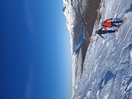 Scialpinismo Narvik Nordland Norvegia - Scialpinismo attorno a Narvik nel Nordland in Norvegia: Storfjellet (1633m)