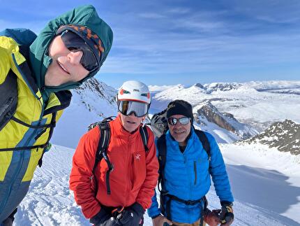 Scialpinismo Narvik Nordland Norvegia - Scialpinismo attorno a Narvik nel Nordland in Norvegia: Storfjellet (1633m)