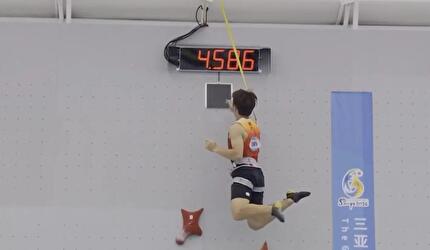 Yicheng Zhao nuovo record mondiale Speed: 4”58!