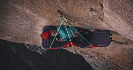 Girl Climber, Emily Harrington, Jon Glassberg - Emily Harrington su El Capitan (Yosemite), nel film Girl Climber