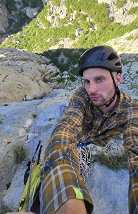 Paklenica, Croatia, Jernej Kruder - Jernej Kruder climbing 'Življenje' at Paklenica in Croatia