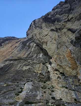 Paklenica, Croatia, Jernej Kruder - Jernej Kruder climbing at Paklenica in Croatia