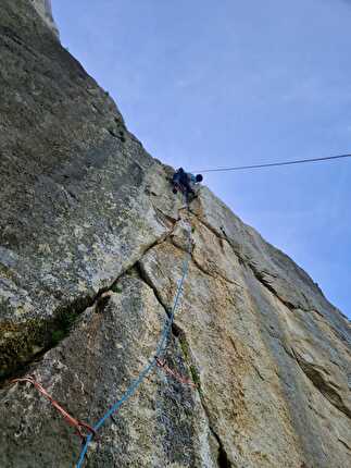Paklenica, Croatia, Jernej Kruder - Jernej Kruder climbing  'Rio' at Paklenica in Croatia