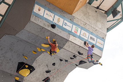 La Sportiva - Michaela Kiersch & Jakob Schubert al Climbing Stadium di Arco