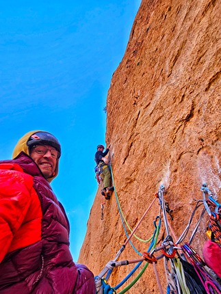 Taghia, Morocco, Joseph Harris, Iker Pou - The first ascent of 'Club Ahmed' on Tuyat at Taghia in Morocco (Joseph Harris, Iker Pou 2026) Taghia, Morocco, Joseph Harris, Iker Pou - The first ascent of 'Club Ahmed' on Tuyat at Taghia in Morocco (Joseph Harris, Iker Pou 2026)