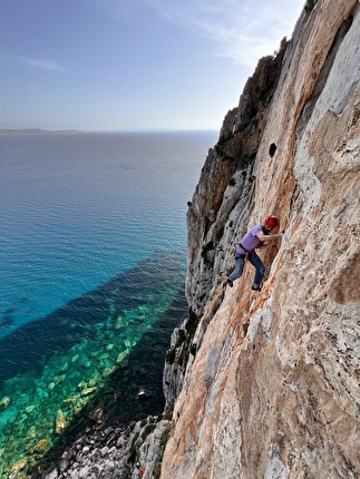 Hard o Soft Masua, Sardegna - Daniele Bolognani su 'Garfield' a Masua in Sardegna