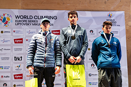 Matteo Reusa trionfa in Slovacchia nella Coppa Europa Boulder 2026