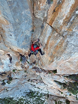 La seconda alba, Pizzo Coda di Volpe, Monte Gallo, Sicilia, Emanuele Andreozzi, Andrea Gremes, Mauro Viola - 'La seconda alba' al Pizzo Coda di Volpe: Emanuele Andreozzi sul quinto tiro La seconda alba, Pizzo Coda di Volpe, Monte Gallo, Sicilia, Emanuele Andreozzi, Andrea Gremes, Mauro Viola - 'La seconda alba' al Pizzo Coda di Volpe: Emanuele Andreozzi sul quinto tiro