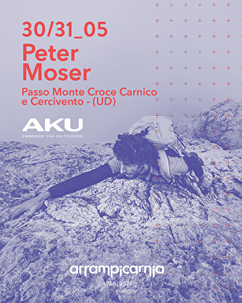 Aspettando Arrampicarnia 2026: un weekend al Passo Monte Croce Carnico con Peter Moser